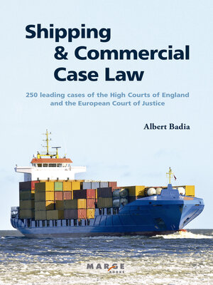 cover image of Shipping and Commercial Case Law